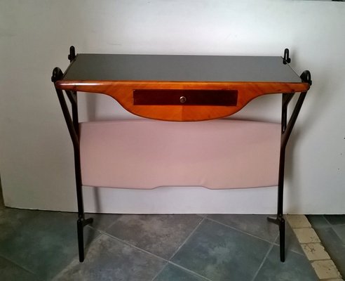 Italian Mahogany Console Table 1950s For Sale At Pamono