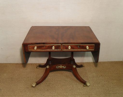 Antique Regency Mahogany Sofa Table 1810s