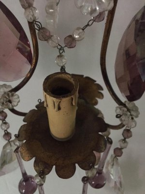 Antique Bronze Gl Wall Lights Set Of 2 For At Pamono Antique Bronze Gl Wall Lights Set
