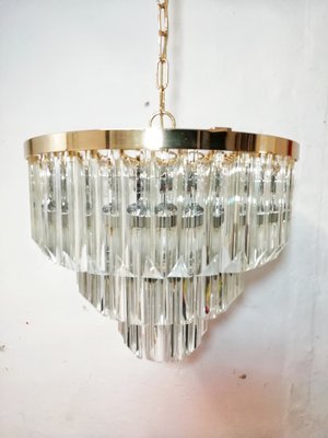 Murano Glass Chandelier by Paolo Venini, 1960s Murano Glass Chandelier by Paolo Venini, 1960s