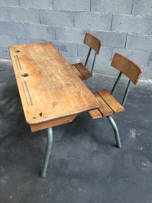 Vintage School Desk 1960s For Sale At Pamono