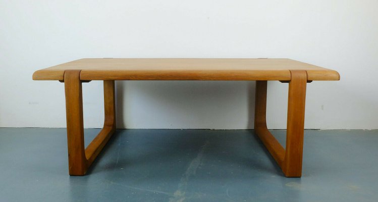 Solid Teak Coffee Table By Niels Bach 1960s For At Pamono Solid Teak Coffee Table By Niels Bach