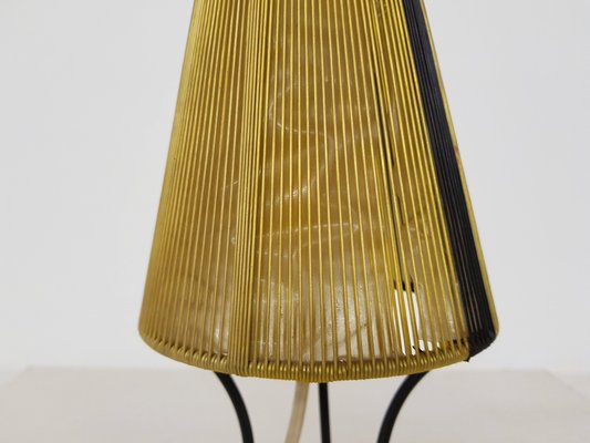 small mid century table lamp
