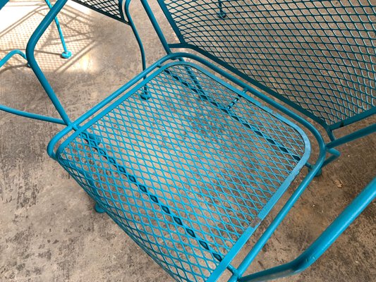 Vintage Wrought Iron Patio Set For Sale At Pamono