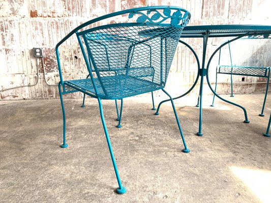 Vintage Wrought Iron Patio Set For Sale At Pamono