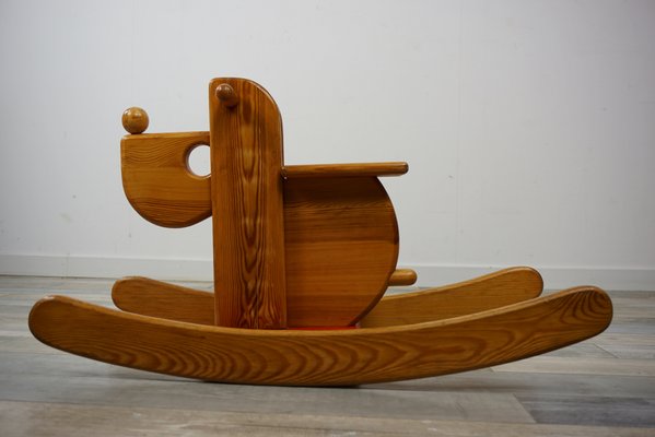 vintage toy rocking horse