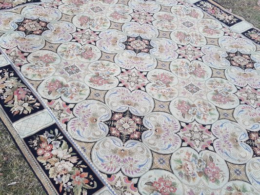 Handgemachter Aubusson Kelim Teppich 1970er Bei Pamono Kaufen