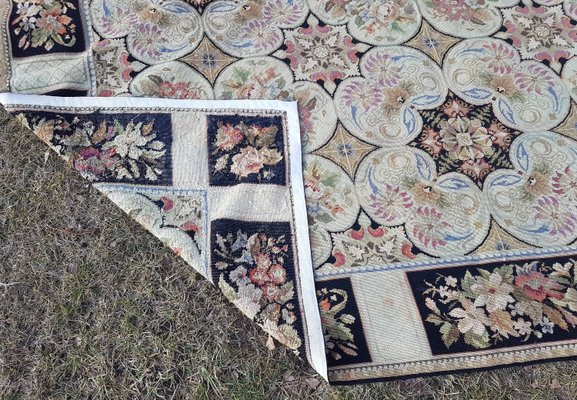 Handgemachter Aubusson Kelim Teppich 1970er Bei Pamono Kaufen