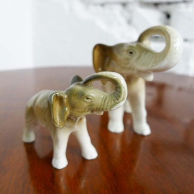 Decoratuive Elephant Figurine Hooks Set of 5 Pieces us.
