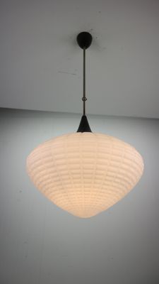 Vintage Milk Gl Drop Shaped Pendant Lamp 1950s For At Pamono Vintage Milk Gl Drop Shaped Pendant Lamp 1950s 3