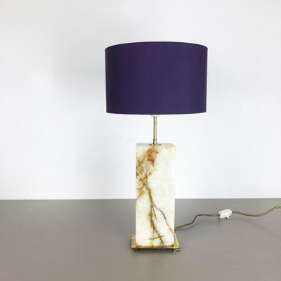 vintage marble table lamps for sale