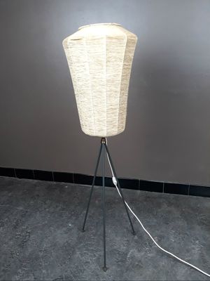 Lampe Korbgeflecht