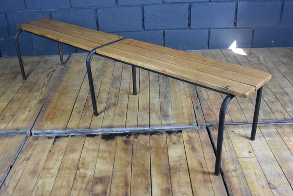 Vintage French School Bench 1950s For Sale At Pamono