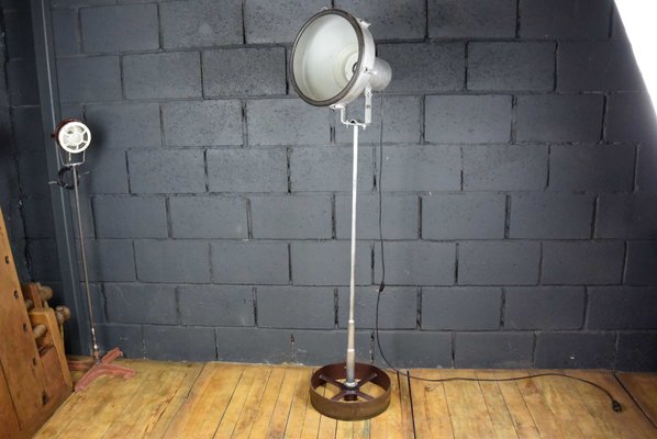 Vintage Industrial Russian Floor Lamp 1980s