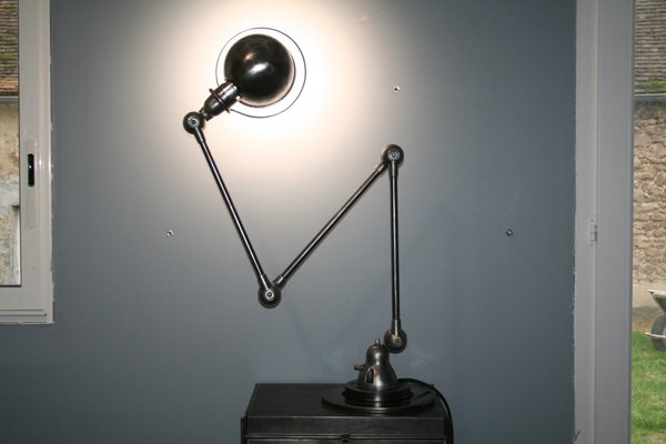 Articulated Floor Lamp by Jean Louis Domecq for Jieldé, 1950s Articulated Floor Lamp by Jean Louis Domecq for Jieldé, 1950s