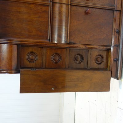 Antique Cabinet With Sewing Machine From Singer 1915 For Sale At