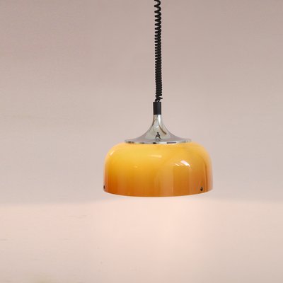 Vintage Italian Pull Down Ceiling Lamp From Meblo 1960s