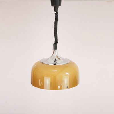 Vintage Italian Pull Down Ceiling Lamp From Meblo 1960s