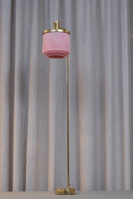 G 109 Floor Lamps by Hans Agne Jakobsson, 1960s, Set of 2 IKEA LYKTA Pair (2) Hot Pink Colored Modern Glass Lamps