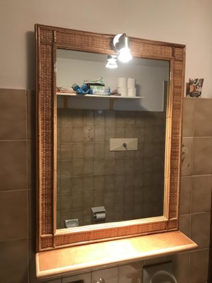 Vintage Bathroom Shelf With Mirror Vintage Bathroom Shelf With Mirror