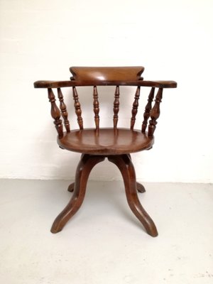 Antique Elm Captain S Chair For Sale At Pamono