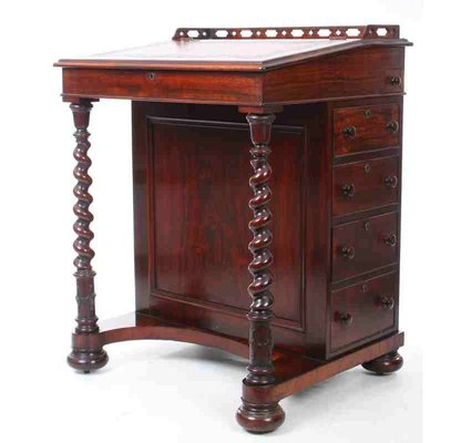 Antique Rosewood Davenport Desk 1830s For Sale At Pamono