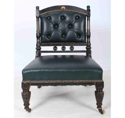 leather nursing chair