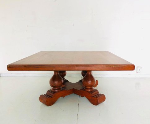 Art Deco Wooden Table 1950s For Sale At Pamono