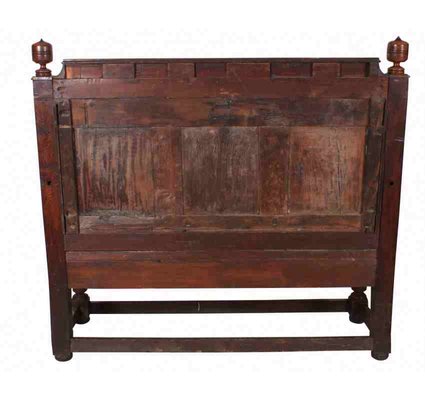Carved Oak Hall Bench 1880s For Sale At Pamono