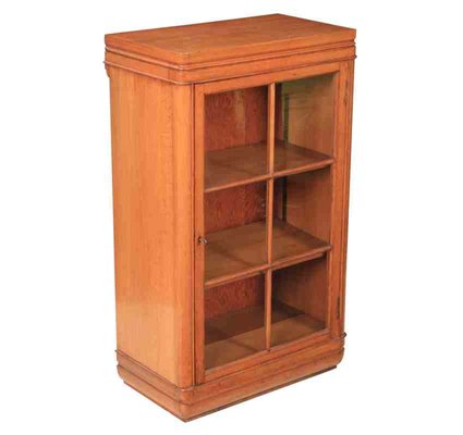 Small Art Deco Oak Cabinet For At Pamono Small Art Deco Oak Cabinet 1