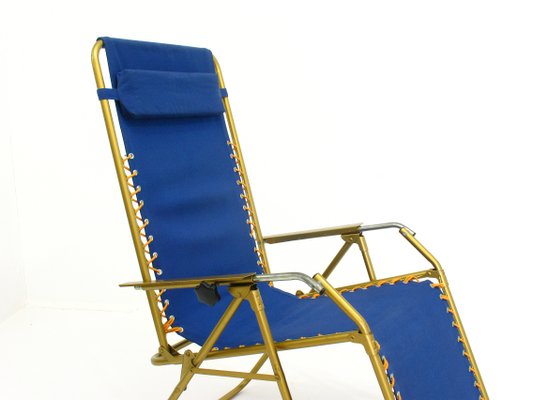 French Adjustable Lounger From Lafuma 1970s For Sale At Pamono