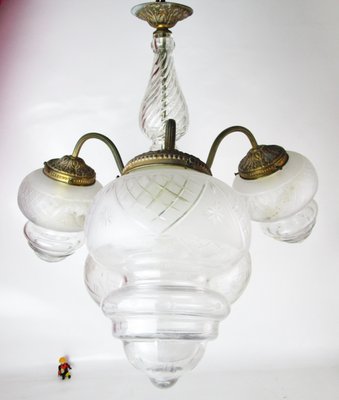 Antique French Ceiling Lamp for sale at Pamono