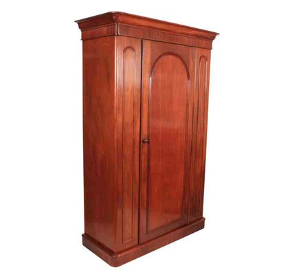 Victorian Mahogany Single Wardrobe For Sale At Pamono