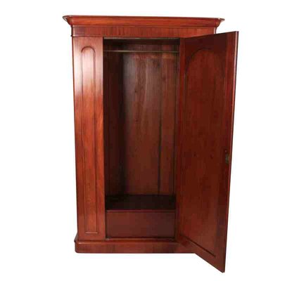 Victorian Mahogany Single Wardrobe For Sale At Pamono