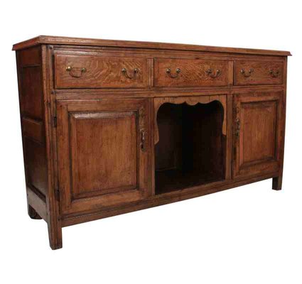 18th Century Solid Oak Dresser Base 1730s For Sale At Pamono