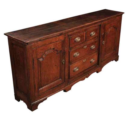 Slim Antique Oak Hall Dresser Base For Sale At Pamono