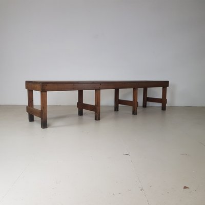 Vintage Industrial School Gym Bench For Sale At Pamono