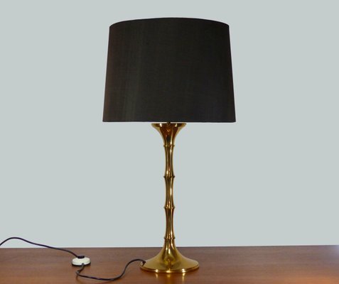 Lampe De Bureau Imitation Bambou Vintage En Laiton Par Ingo Maurer En Vente Sur Pamono