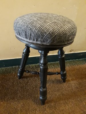 Antique piano stool