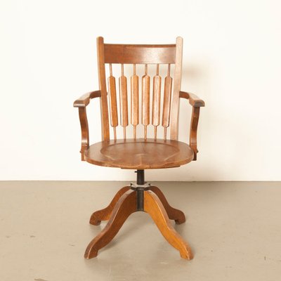 Bureau Chaise En Antique De Chêne 45RLAjq3