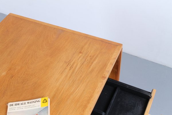 Db 51 Series Combex Black White Birch Cabinet By Cees Braakman For Pastoe 1950s