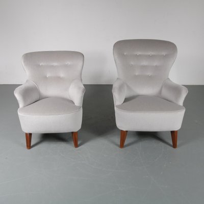 produceren verraad gekruld Lounge Chairs by Theo Ruth for Artifort, 1950s, Set of 2 for sale at Pamono