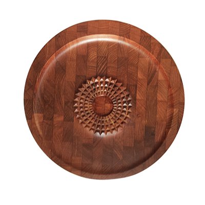 食器 DENMARK DIGSMED DESIGN Mid-Century Danish Teak Carving Board from Digsmed for sale at Pamono