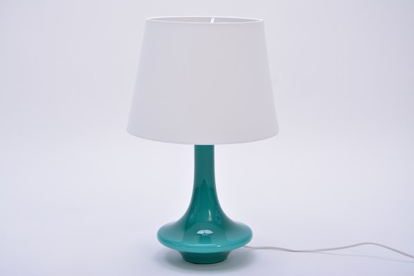 vintage green table lamp