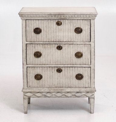 Antique Carved Gustavian Style Chest Of Drawers For At Pamono Antique Carved Gustavian Style Chest Of