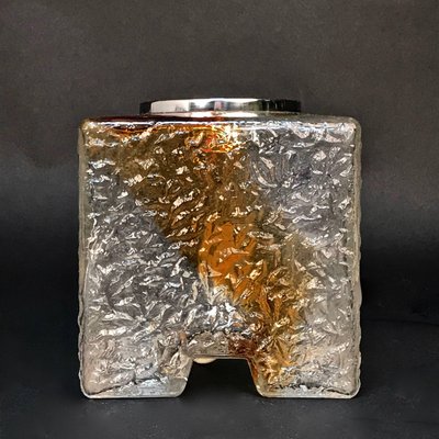 Italian Glass Table Lamp By Toni Zuccheri For Mazzega 1970s