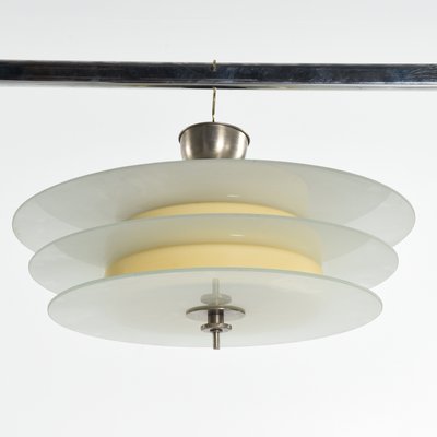 Vintage Art Deco Ceiling Lamp From Bohlmarks 1930s