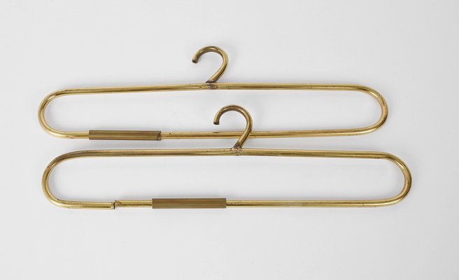 brass clothes hangers