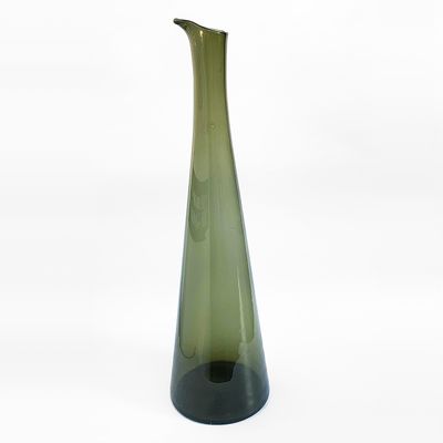 Large Mid Century Modern Green N Gl Vase 1970s For At Large Mid Century Modern Green N Gl Vase 1970s 1