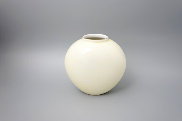 Vintage Heart Shape Vase By Trude Petri For Kpm Berlin For Sale At